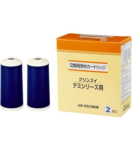 Amazon｜クリンスイ 浄水器 デミシリーズ 交換カートリッジ 2個入り